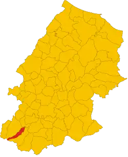 Localisation de San Polo Matese