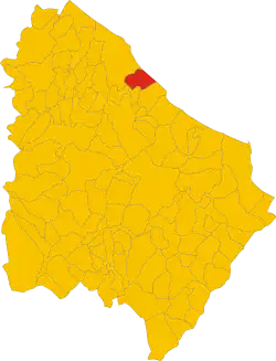 Localisation de San Vito Chietino