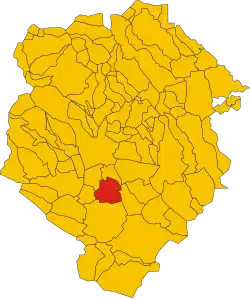 Localisation de Sandigliano