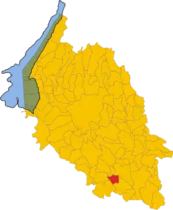 Localisation de Sanguinetto