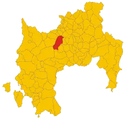 Localisation de Sanluri