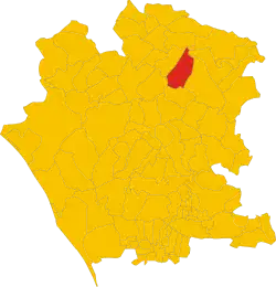 Localisation de Sant'Angelo d'Alife