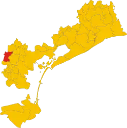 Localisation de Santa Maria di Sala