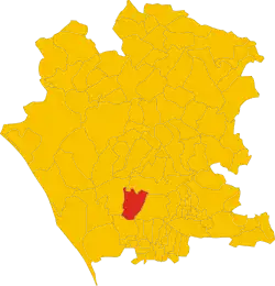 Localisation de Santa Maria la Fossa