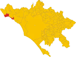 Localisation de Santa Marinella