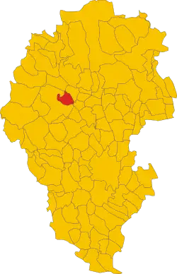 Localisation de Santorso