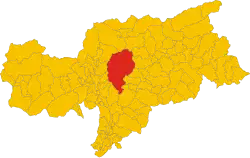 Localisation de Sarentino