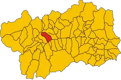 Localisation de Sarre