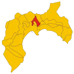 Localisation de Selargius