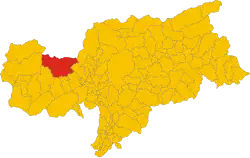 Localisation de Senales