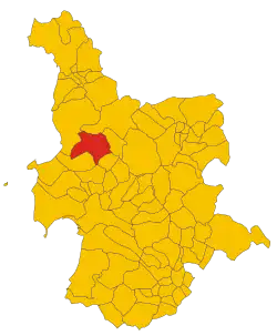 Localisation de Seneghe