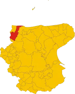 Localisation de Serracapriola