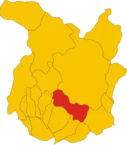 Localisation de Serravalle Pistoiese