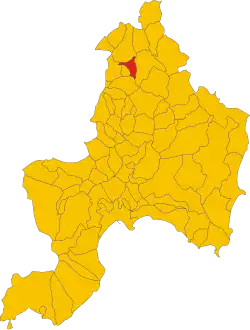 Localisation de Serri