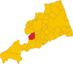 Localisation de Servigliano