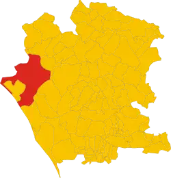 Localisation de Sessa Aurunca