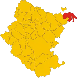 Localisation de Sestino