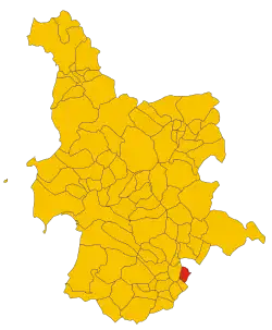 Localisation de Sini