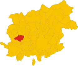 Localisation de Solopaca