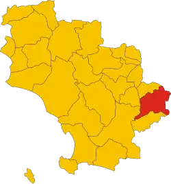 Localisation de Sorano