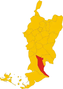 Localisation de Staranzano