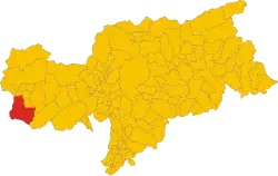 Localisation de Stelvio