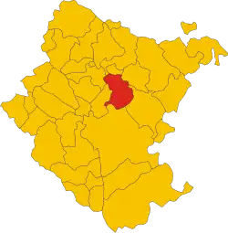 Localisation de Subbiano