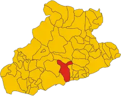 Localisation de Taggia