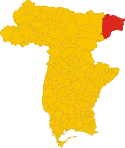 Localisation de Tarvisio