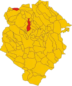 Localisation de Tavigliano