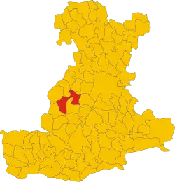 Localisation de Teolo