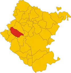 Localisation de Terranuova Bracciolini