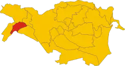 Localisation de Terre del Reno