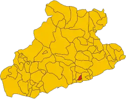 Localisation de Terzorio