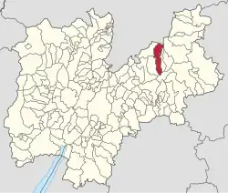 Localisation de Tesero