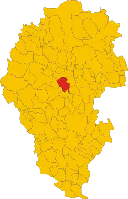 Localisation de Thiene