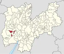 Localisation de Tione di Trento