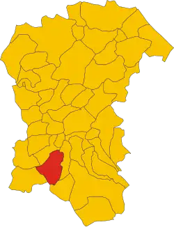 Localisation de Tocco da Casauria