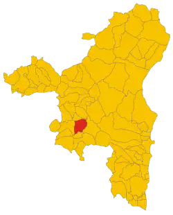 Localisation de Tonara