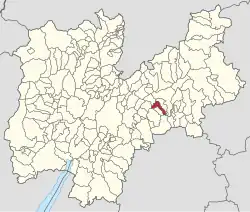 Localisation de Torcegno