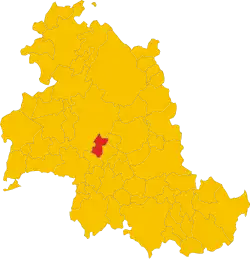 Localisation de Torgiano