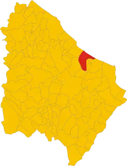 Localisation de Torino di Sangro