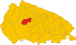 Localisation de Toritto