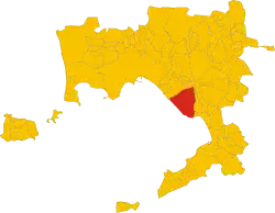 Localisation de Torre del Greco