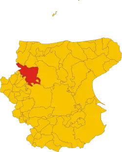 Localisation de Torremaggiore