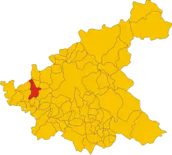 Localisation de Torri in Sabina