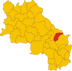 Localisation de Torrita di Siena