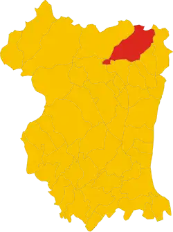 Localisation de Tramonti di Sotto