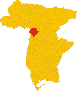 Localisation de Trasaghis