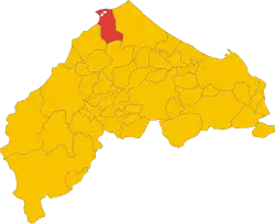 Localisation de Trecastelli